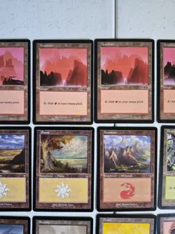 18x Vintage & Retro Frame Lands ft. Guay Plains, Urzas Saga, Masques + - MTG Lot - Image 3