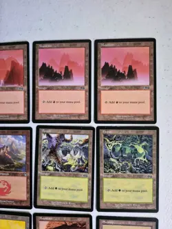 18x Vintage & Retro Frame Lands ft. Guay Plains, Urzas Saga, Masques + - MTG Lot - Image 4