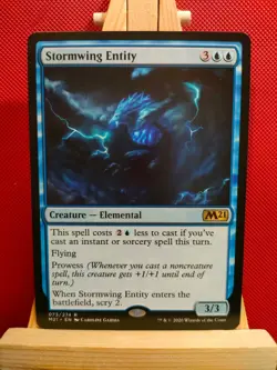 Stormwing Entity - Magic 2021 (M21) - Rare - NM (see pics) MTG - Image 1