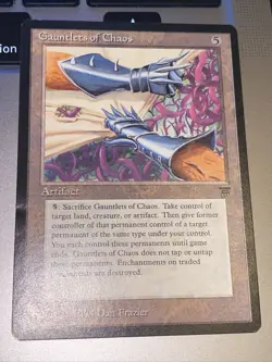 Gauntlets Of Chaos X1 Mtg English Legends Lp Indent - Image 1
