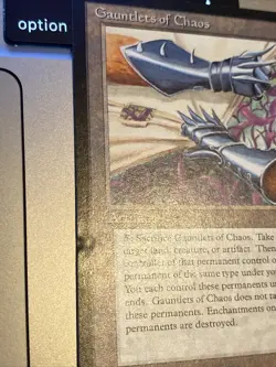 Gauntlets Of Chaos X1 Mtg English Legends Lp Indent - Image 2