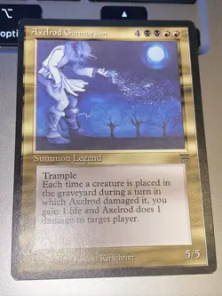 Axelrod Gunnarson X1 Mtg English Legends Nm - Image 1