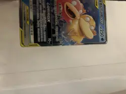 Pokemon S-Chinese Slowpoke & Psyduck GX 004/150 Tag Team NM - Image 3