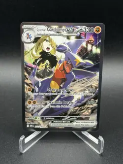 Pokemon TCG - Cynthia's Garchomp ex 232/182 Destined Rivals SIR MINT - Image 1