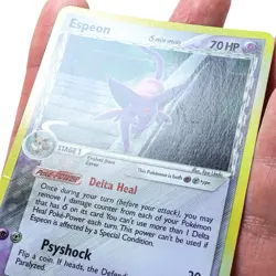 Espeon Delta Species 4/113 Holo Rare EX Delta Species 2005 Pokemon Card MP/HP - Image 3