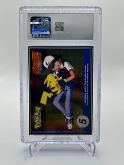 CGC 9 Pokemon Burger King Poke Trivia Tentacruel 73 Vintage Nintendo Movie Promo - Image 2