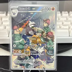Pokemon Excadrill 174/162 SV05 Temporal Forces Illustration Rare Holo - Image 1