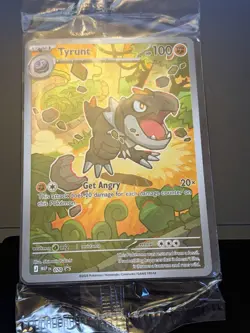 SEALED Pokemon TCG Tyrunt 070 Black Star Promo Perfect Order New - Image 1