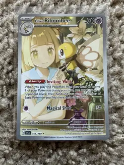 Lillie's Ribombee 164/159 Illustration Rare - Journey Together - Pokemon TCG - Image 1