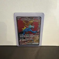 ROARING MOON EX 229/182 ULTRA RARE PARADOX RIFT POKEMON - Image 1