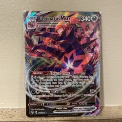 Eternatus VMAX 117/189 Holo Ultra Rare SWSH03: Darkness Ablaze NM - Pokemon 2020 - Image 1