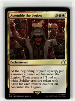 ASSEMBLE THE LEGION Fallout Commander #210 PIP(NM+)(MTG) - Image 1