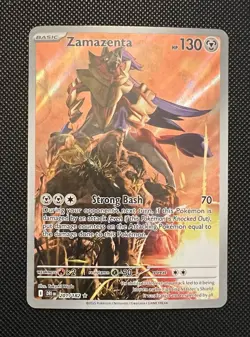 Zamazenta 201/182 Destined Rivals Illustration Rare NM Pokemon TCG - Image 1