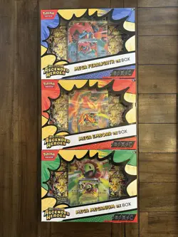 Pokemon TCG Ascended Heroes EX Box 3-Pack (Costco Exclusive Bundle) - Image 1
