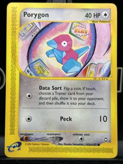 Polygon 103a/147 Aquapolis Pokemon TCG Common Regular LP - Image 3