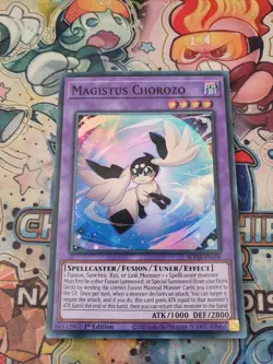 Yu-Gi-Oh! Magistus Chorozo SUDA-EN100 1st Edition Super Rare - Image 1