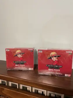 One Piece TCG OP-13 Carrying On His Will Booster OP13 Box ENG SEALED X2 - Image 1