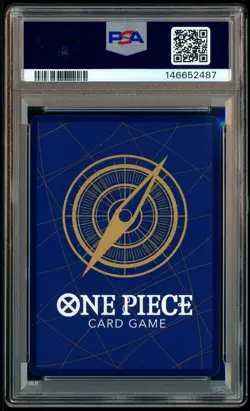 2024 One Piece OP09 EN #093 Marshall D. Tech Manga Alternate Art PSA 10 GEM MINT - Image 3