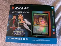 MTG Doctor Who Paradox Power Commander Deck Universes Beyond Magic the Gathering - Image 1