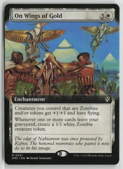 On Wings of Gold (Extended Art) LP 21 Commander: Aetherdrift MTG - Image 1
