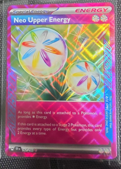 Pokemon Neo Upper Energy 162/162 SV05 Ace SPEC Rare Energy Holo - Image 1