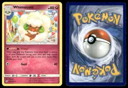 WHIMSICOTT 144/236 RARE UNIFIED MINDS POKEMON LP - Image 1