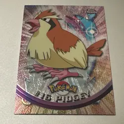 Pokemon TCG Topps Chrome Series 1 Holo Foil Card Pidgey 16 2000 Buy 3 Get 2 Free - Image 1