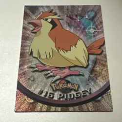 Topps Pokemon Pidgey #16 1999 TV Animation Holo Black Label NM Buy 3 Get 2 Free - Image 1