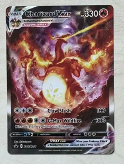Pokemon TCG Charizard VMAX SWSH261 Black Star Promo NM - Image 1