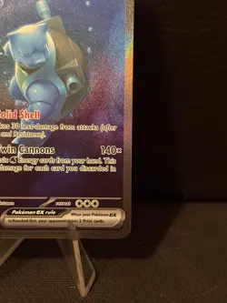 Pokemon TCG Blastoise ex Scarlet & Violet-151 200/165 Holo Special Illustration - Image 4
