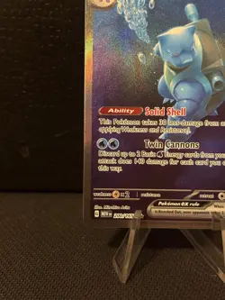 Pokemon TCG Blastoise ex Scarlet & Violet-151 200/165 Holo Special Illustration - Image 5