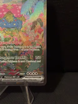 Venusaur ex 198/165 Special Illustration Rare - Scarlet & Violet 151 Pokemon TCG - Image 4