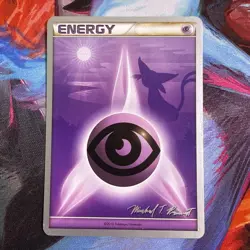 Pokemon (WC-2010) PSYCHIC ENERGY Card WORLD CHAMPIONSHIPS Set Espeon - Image 1
