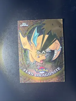 2000 TOPPS CHROME POKEMON T.V. #149 DRAGONITE - Image 1