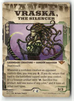 Vraska, the Silencer (Showcase) Outlaws of Thunder Junction Regular - Image 1