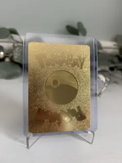 Mewto EX 98/99 Gold Fan Art Foil Pokemon Card 2012 - Image 3