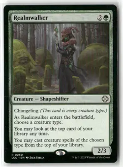 Magic: The Gathering Creature Realmwalker Realmwalker Rare Regular - Image 1