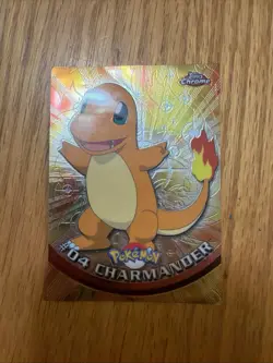 Charmander Spectra #04 2000 Topps Chrome NM Pokemon Card - Image 1