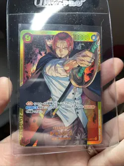 Shanks SEC OP01-120 - One Piece TCG Japanese Card Near-Mint Secret Rare - Image 2