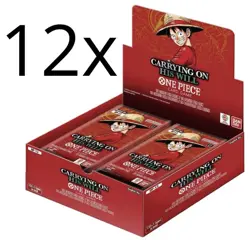 One Piece TCG Sealed Case 12x Booster Box OP13 OP-13 - ENG ENGLISH carrying - Image 1