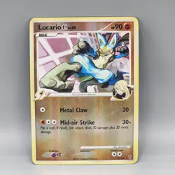 Lucario C 31/147 Platinum Supreme Victors Reverse Holo Card Pokemon - LP / P - Image 1
