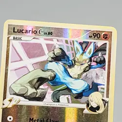 Lucario C 31/147 Platinum Supreme Victors Reverse Holo Card Pokemon - LP / P - Image 2