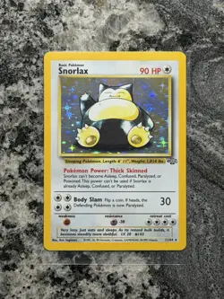 Snorlax 11/64 Jungle Holo Rare WOTC Vintage Pokemon Card - Image 1
