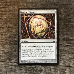 MTG 1x Golgari Signet x1 LP Ravnica: City of Guilds - Image 1