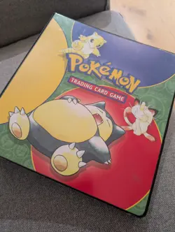 Vintage Pokemon Binder with Old Cards - Base, Jungle, Fossil 1999 Holos - Image 2