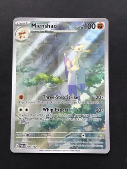 Mienshao 200/182 Paradox Rift Illustration Rare Pokemon TCG Card - Image 1