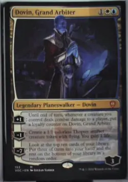 Dovin, Grand Arbiter - Commander: Innistrad: Crimson Vow: #153 Nm R237 - Image 1