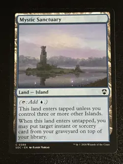 MTG Commander: Secrets of Strixhaven Mystic Sanctuary 0388 NM - Image 1