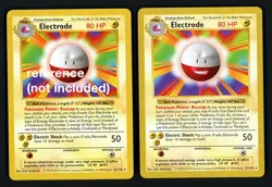 Electrode 21/102 - Error Mustard Borders - Shadowless Base Set 🏝 Pokemon WOTC - Image 3