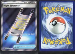 NIGHT STRETCHER 173/132 ULTRA RARE MEGA EVOLUTION POKEMON NM/M - Image 1